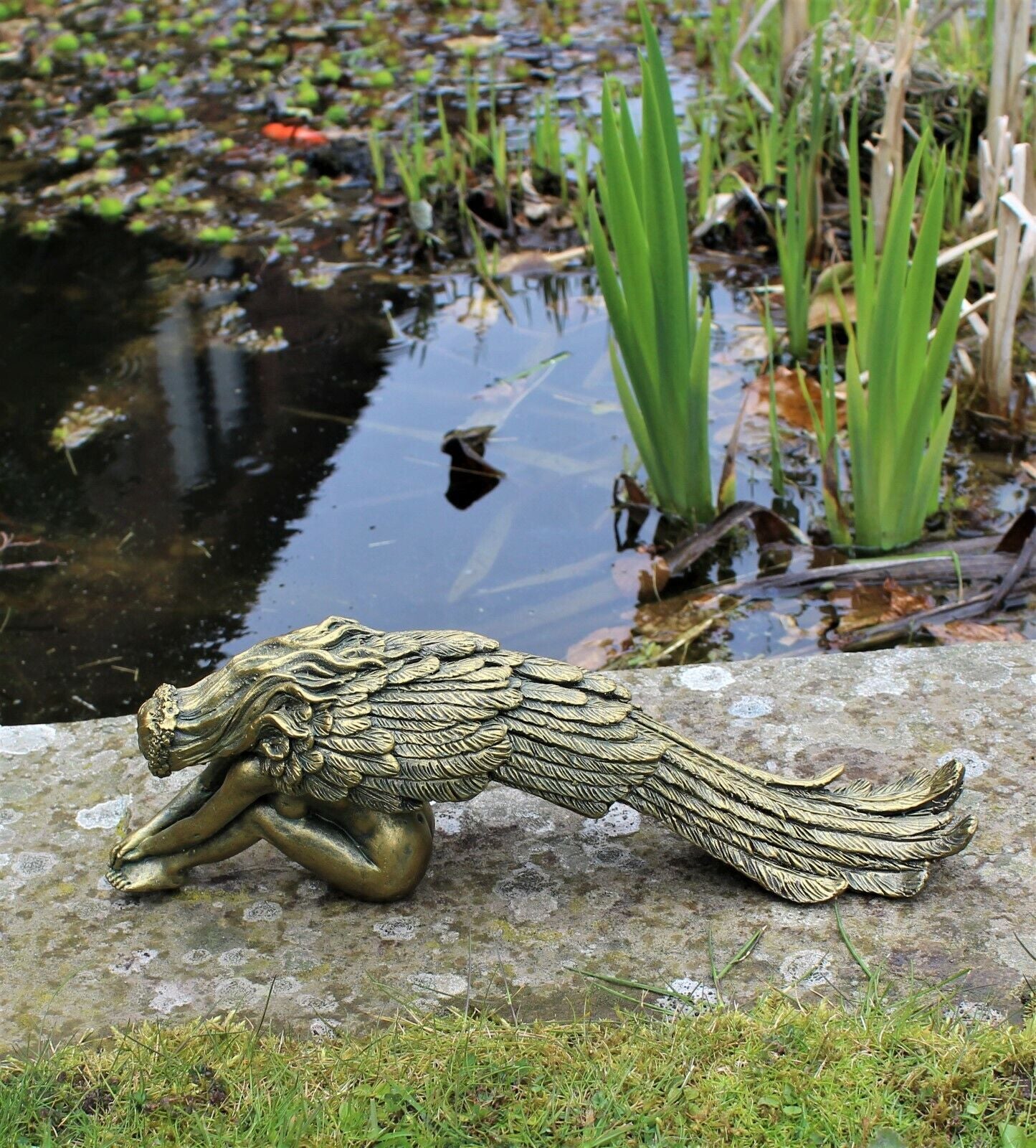 Garden Ornaments Fairy Angel Statue outside Home Decor Patio