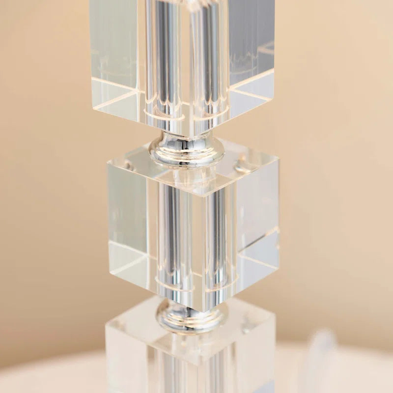 New Haven 43.5Cm Silver Table Lamp