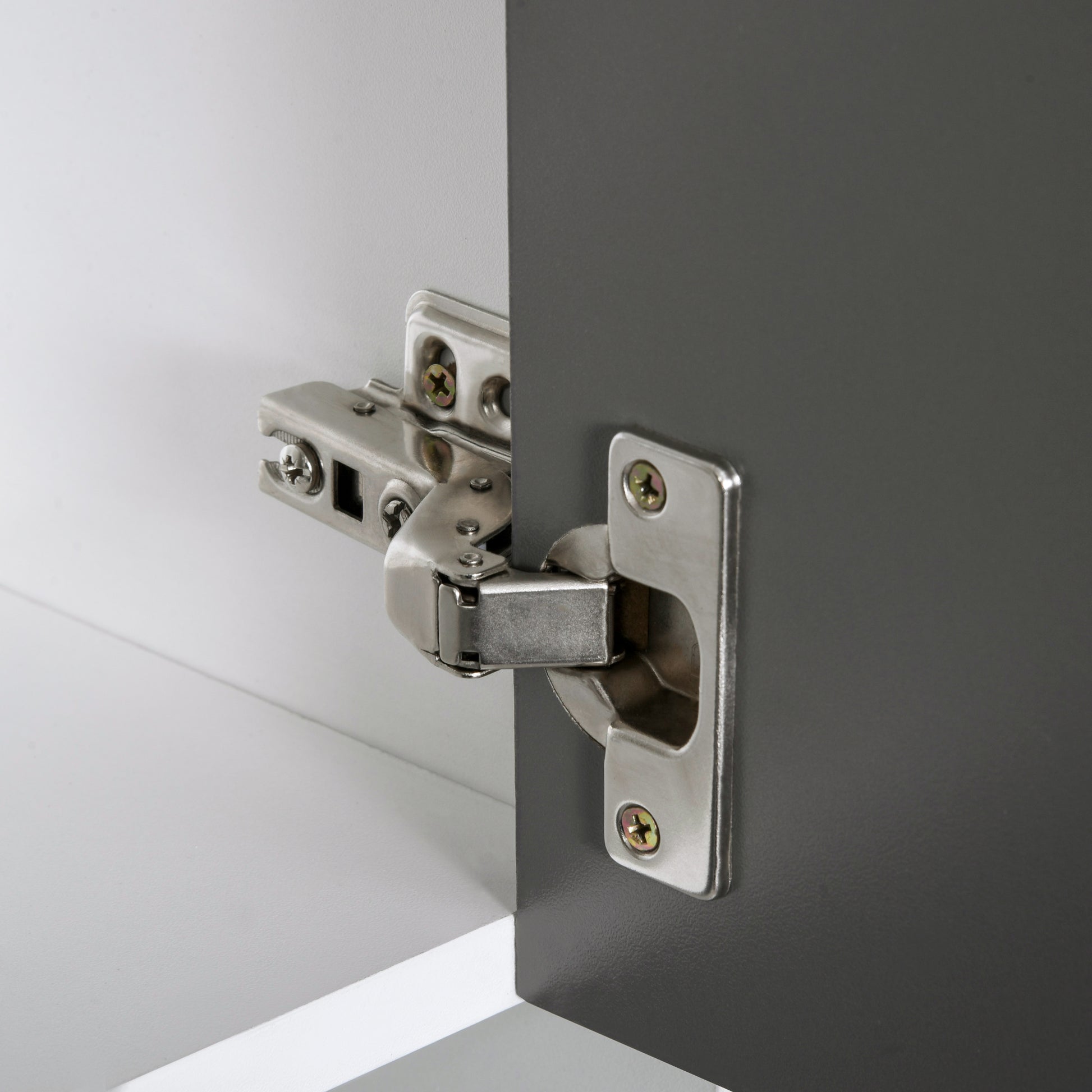 Modern Kitchen Cupboard with Storage Cabinets, 3 Drawers for Living Room