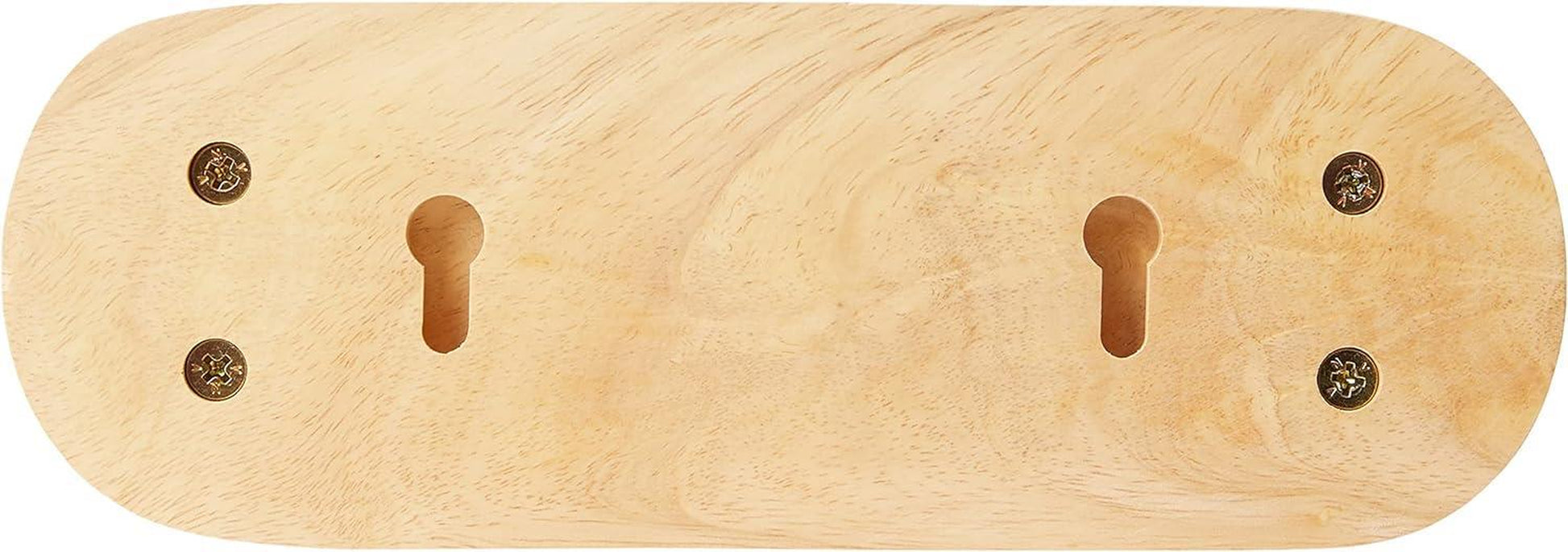 Toilet Loo Roll Paper Holder Wooden Bathroom Wall Mounted Roll Storage Rack Home