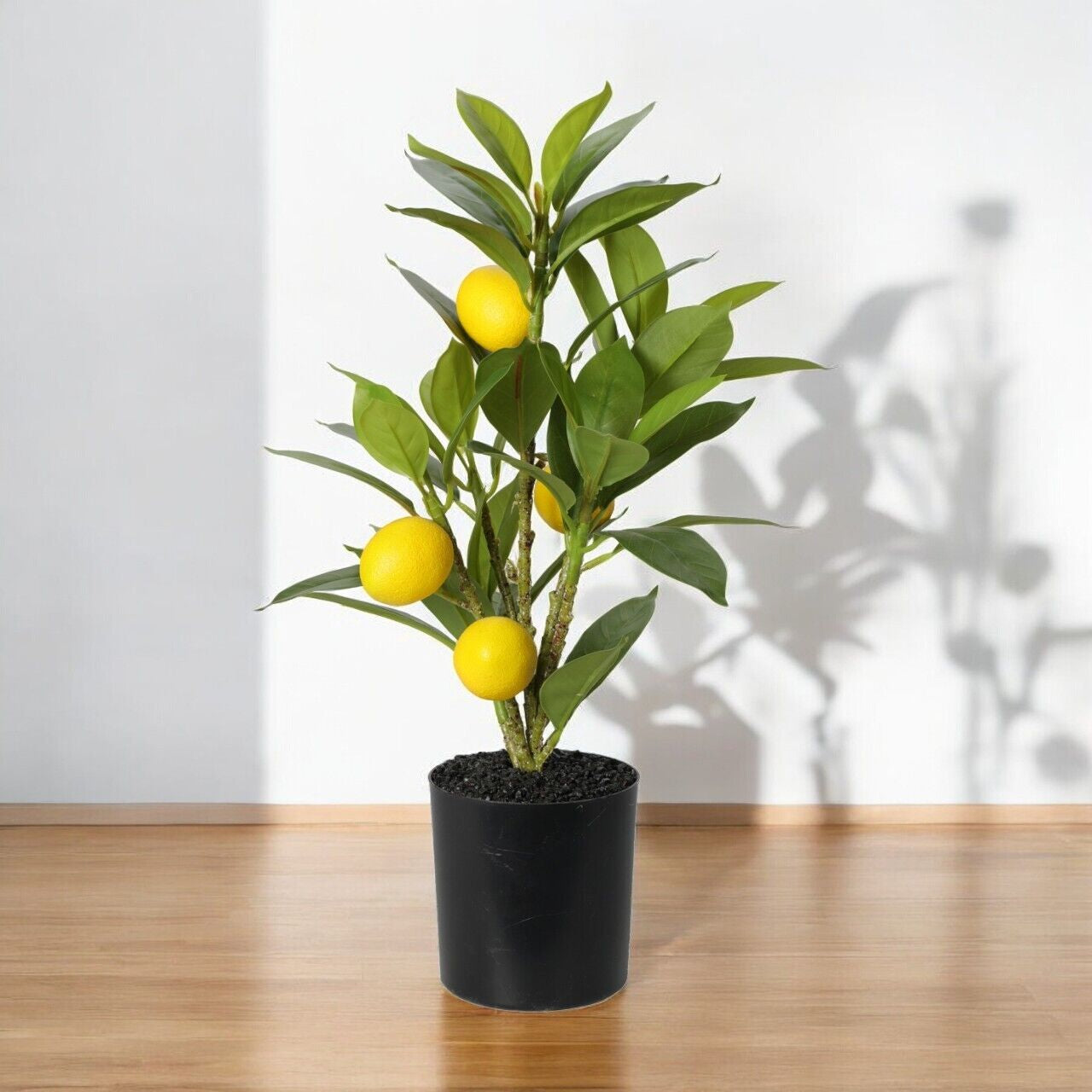 Artificial Citrus Lemon Citron Fruit Tree in 9Cm Pot Indoor Home Office Decor