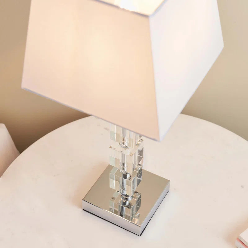 New Haven 43.5Cm Silver Table Lamp