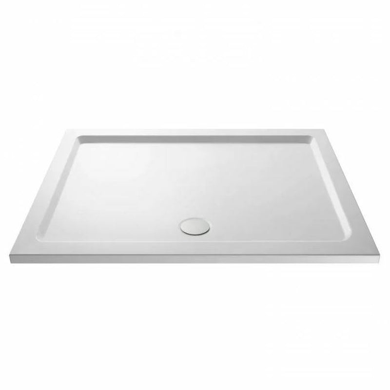 Slim 1700 X 760 Rectangular Stone Resin Shower Tray for Wetroom Enclosure