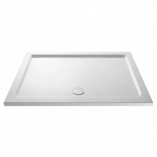 Slim 1700 X 760 Rectangular Stone Resin Shower Tray for Wetroom Enclosure