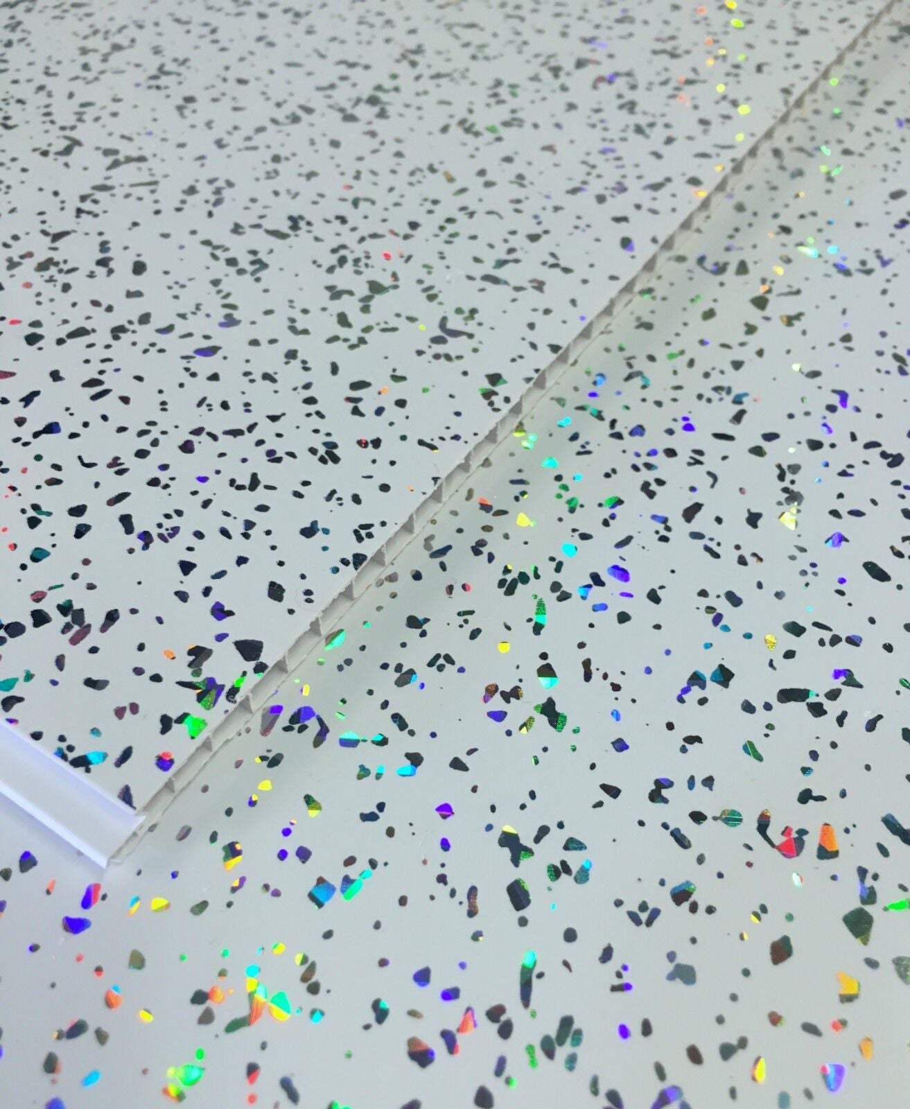 10 White Black Grey Sparkle & Marble Shower Wall Panels PVC Bathroom Cladding