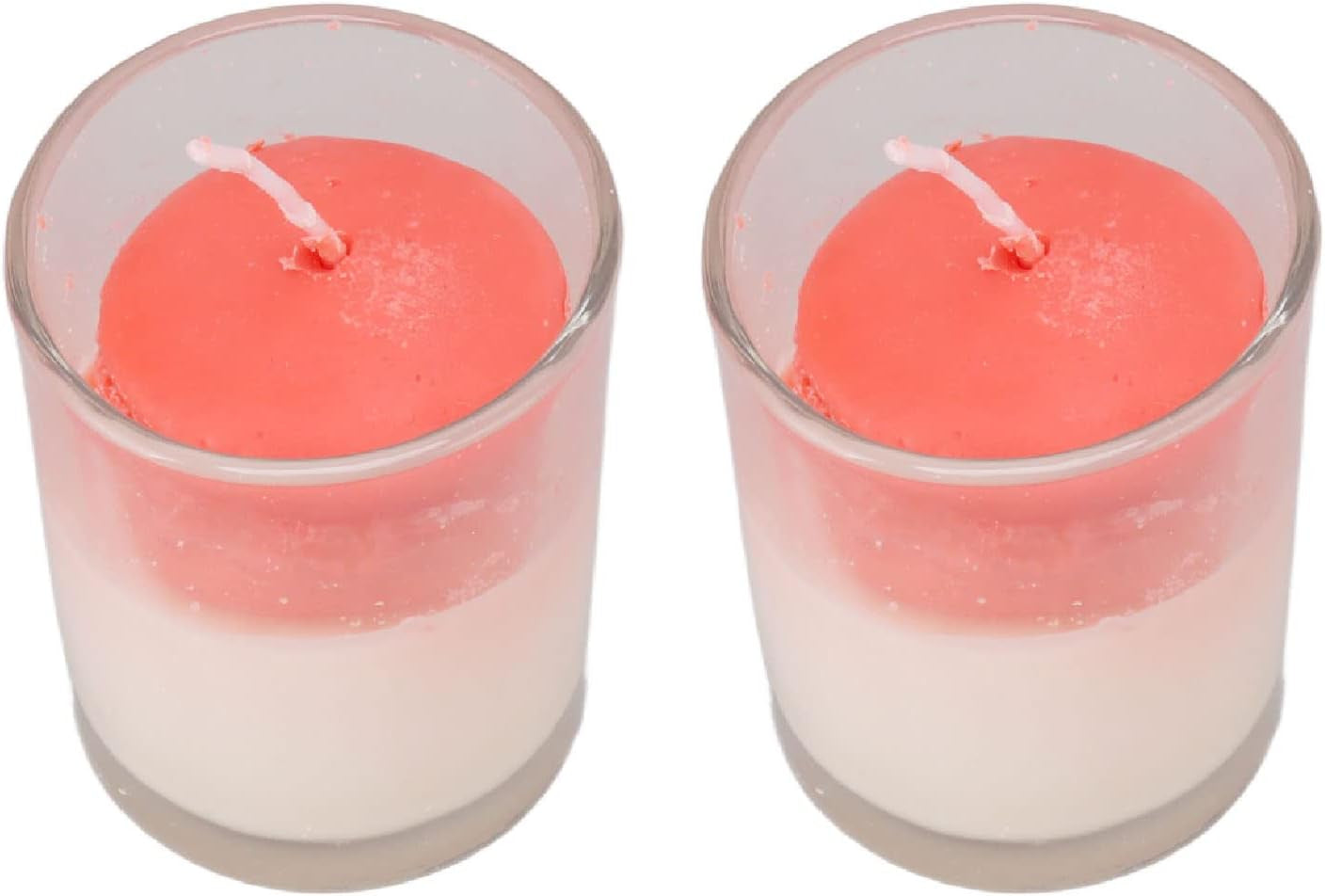 Soy Scented Aromatherapy Candle Gifts, Low Temperature Ease Mood Purify Indoor Air Set of 2 Smokeless Soy Aromatherapy Candles for Meditation (Type C Macaroon)