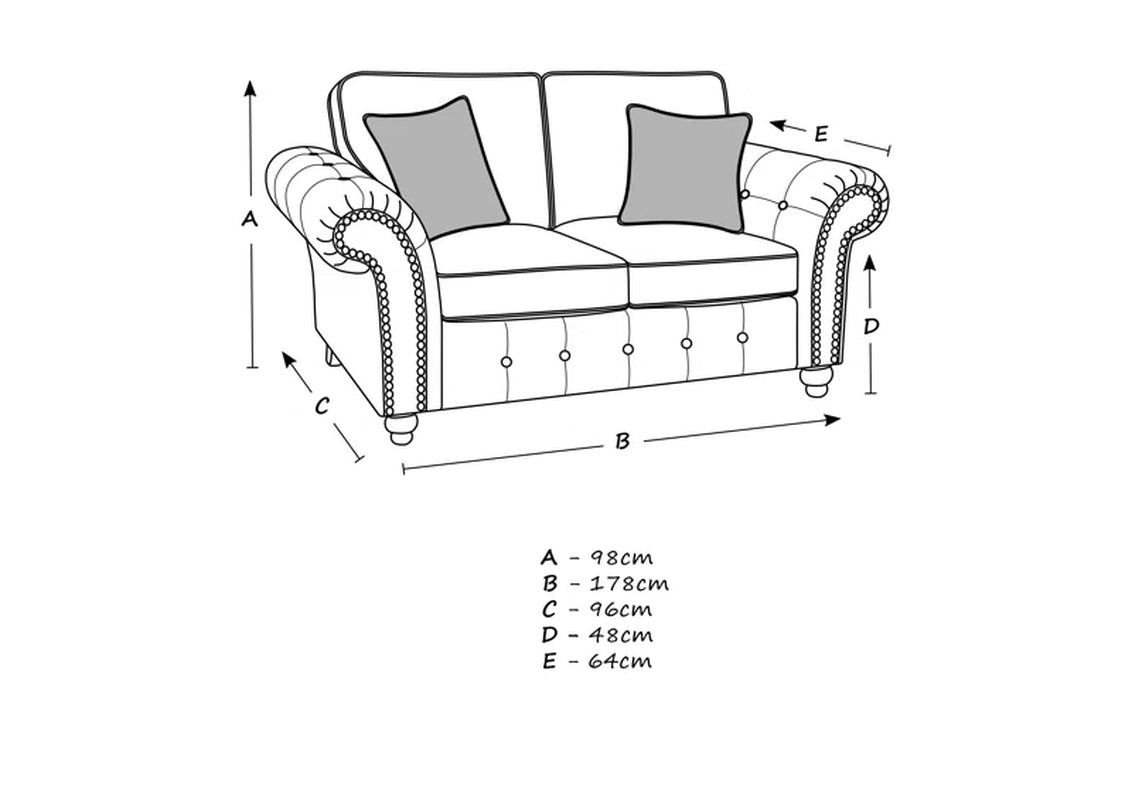 Bodnar 2 - Piece Faux Leather Living Room Set