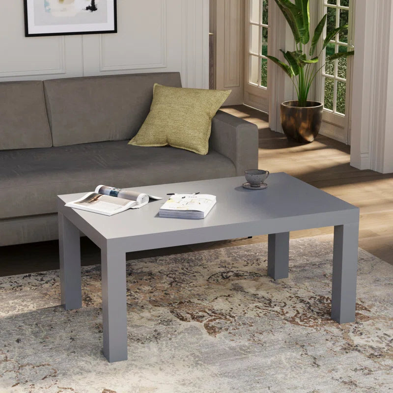 Modern Coffee Table with 4 Legs Living Room Home Furniture