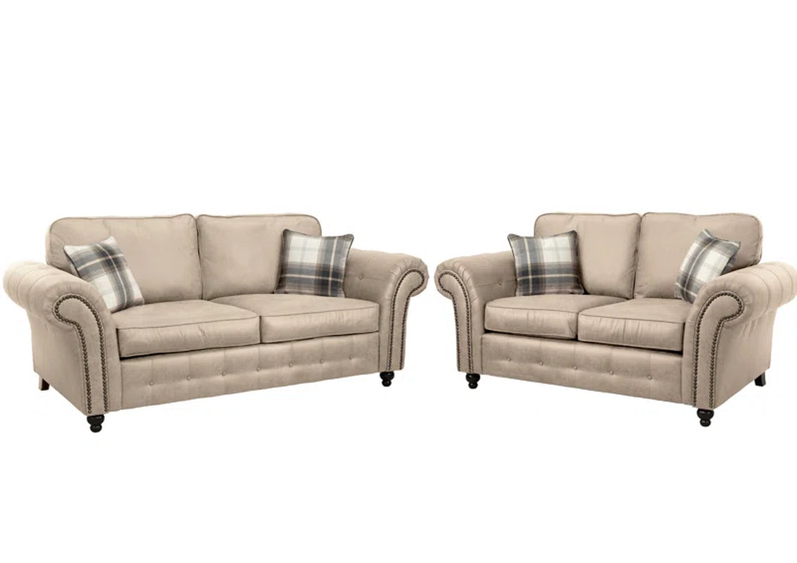 Bodnar 2 - Piece Faux Leather Living Room Set
