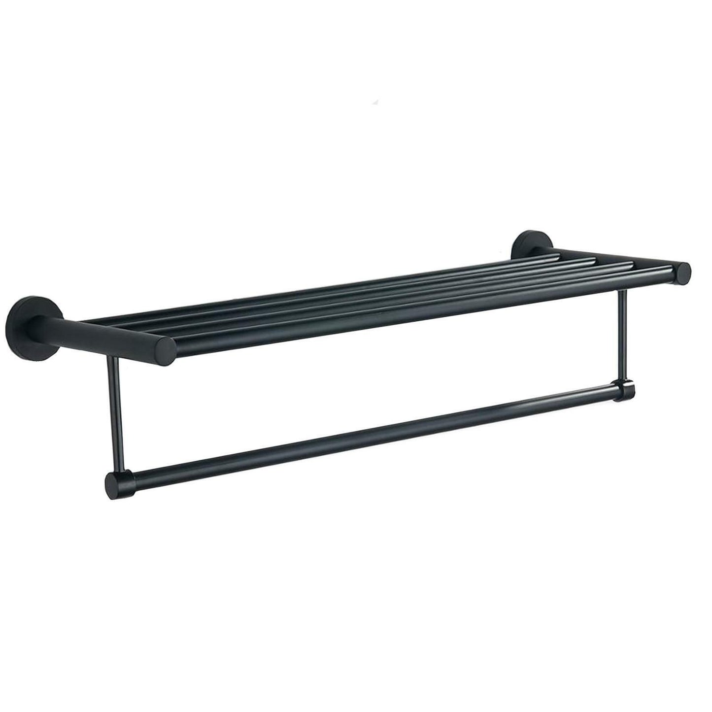 Modern round Black Matte Bathroom Accessories