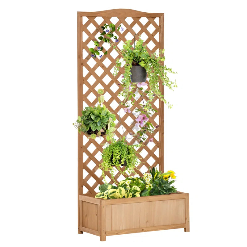 Wood Raised Garden Bed