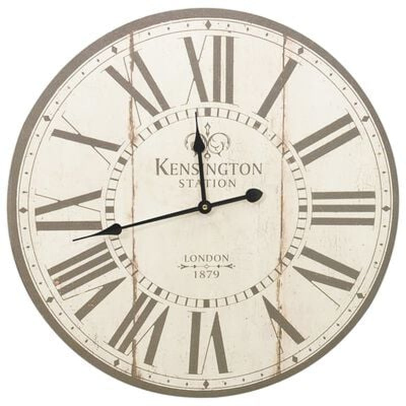 Vintage Wall Clock Colourful 30 Cm