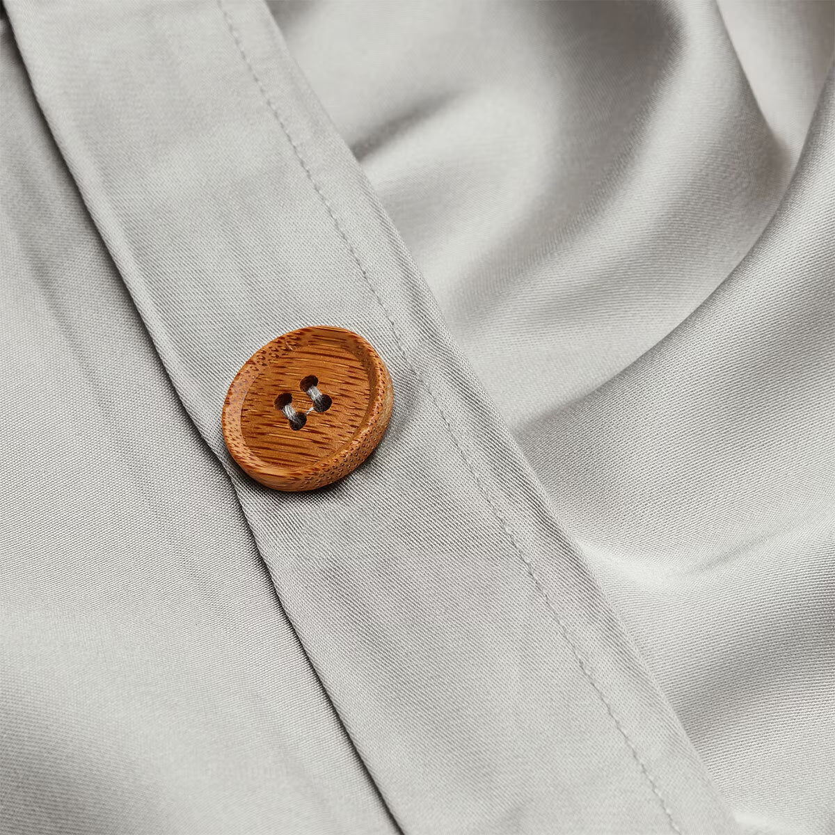 Luff 700 Thread Count 100% Organic Bamboo Duvet Set Grey