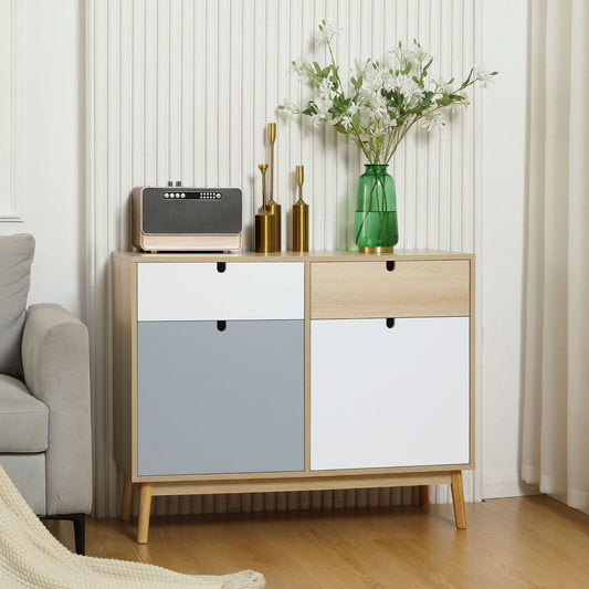 Sideboard Storage Cabinet Kitchen Cupboard with Drawers for Bedroom, Living Room