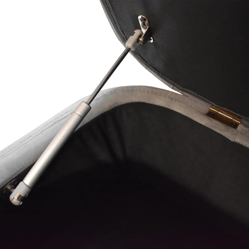 Analissa Velvet Upholstered Storage Bench