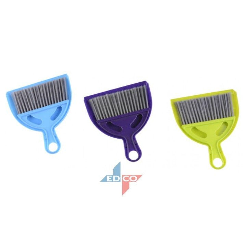 Mini Dustpan & Brush Set Easy Cleaning Office Car Tidy Home Kitchen Tabletop New
