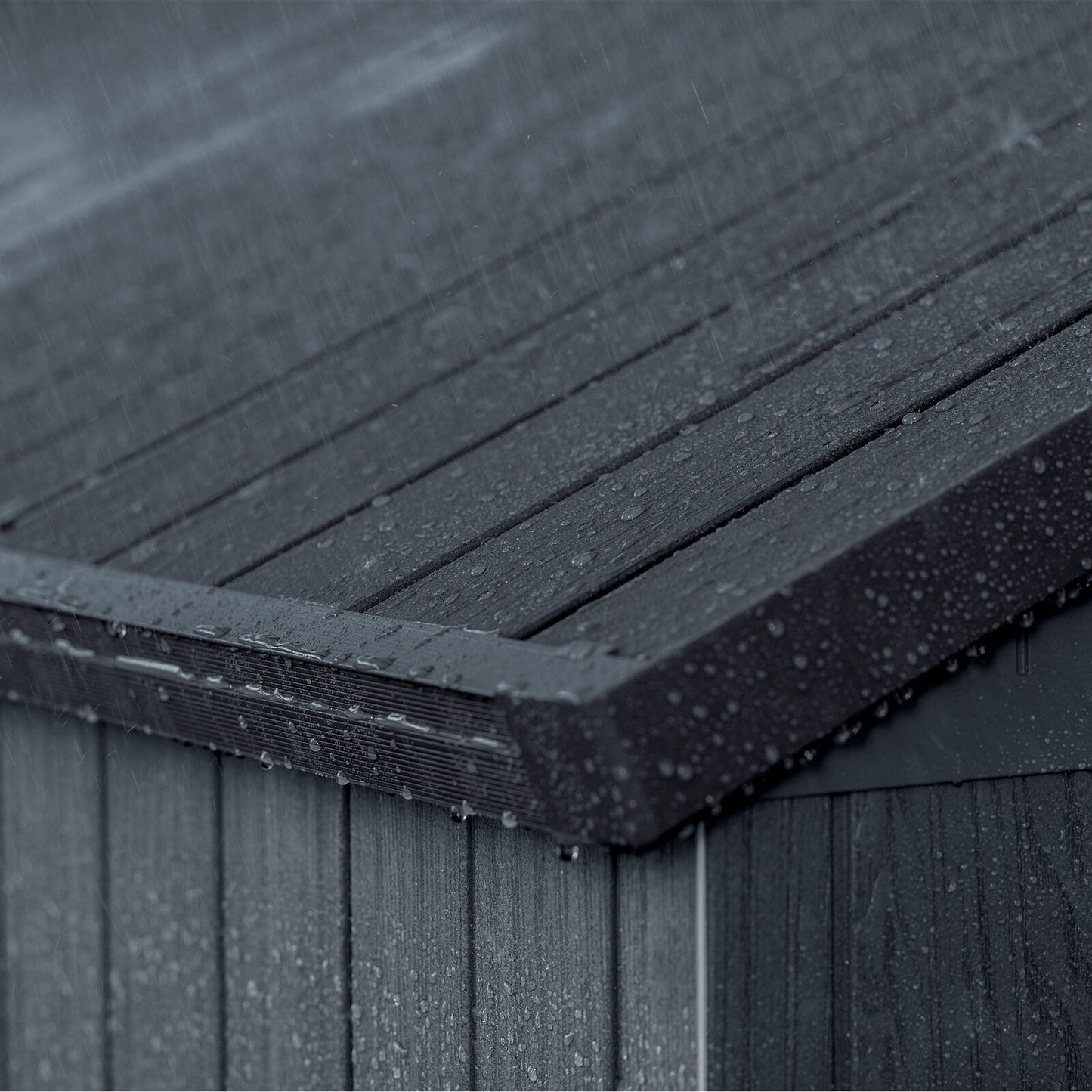 Keter Darwin Outdoor Garden Tool Storage Shed W/Window