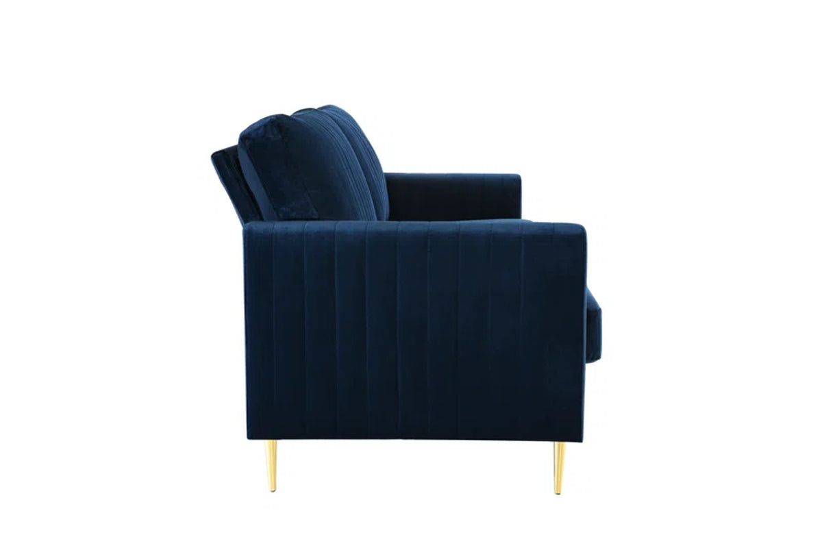 Marienville 3 - Piece Velvet Living Room Set