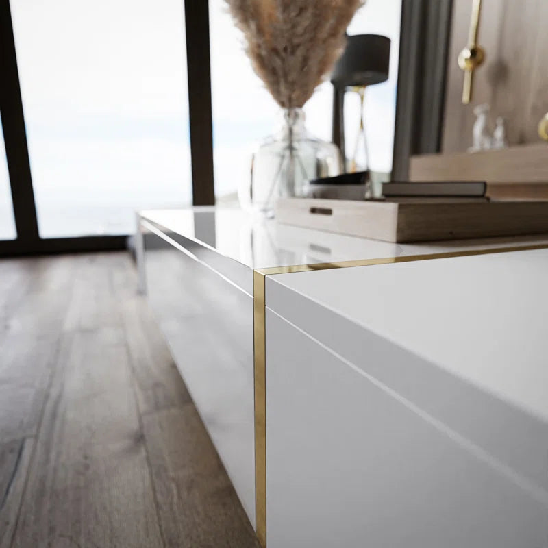 ONYX Living Room Set White High Gloss