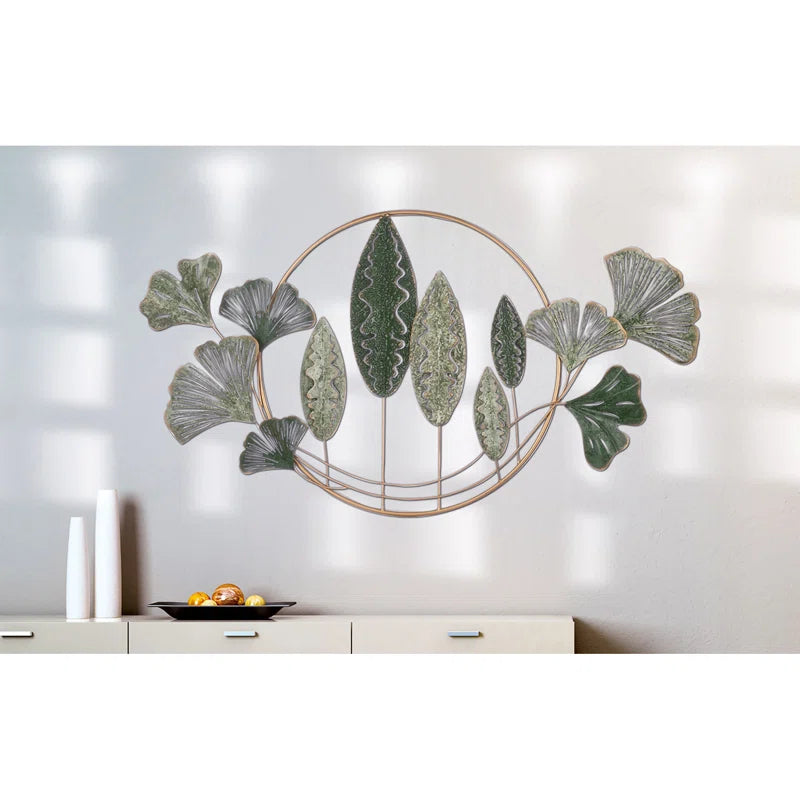 Handmade Plants & Flowers Wall Decor on Metal