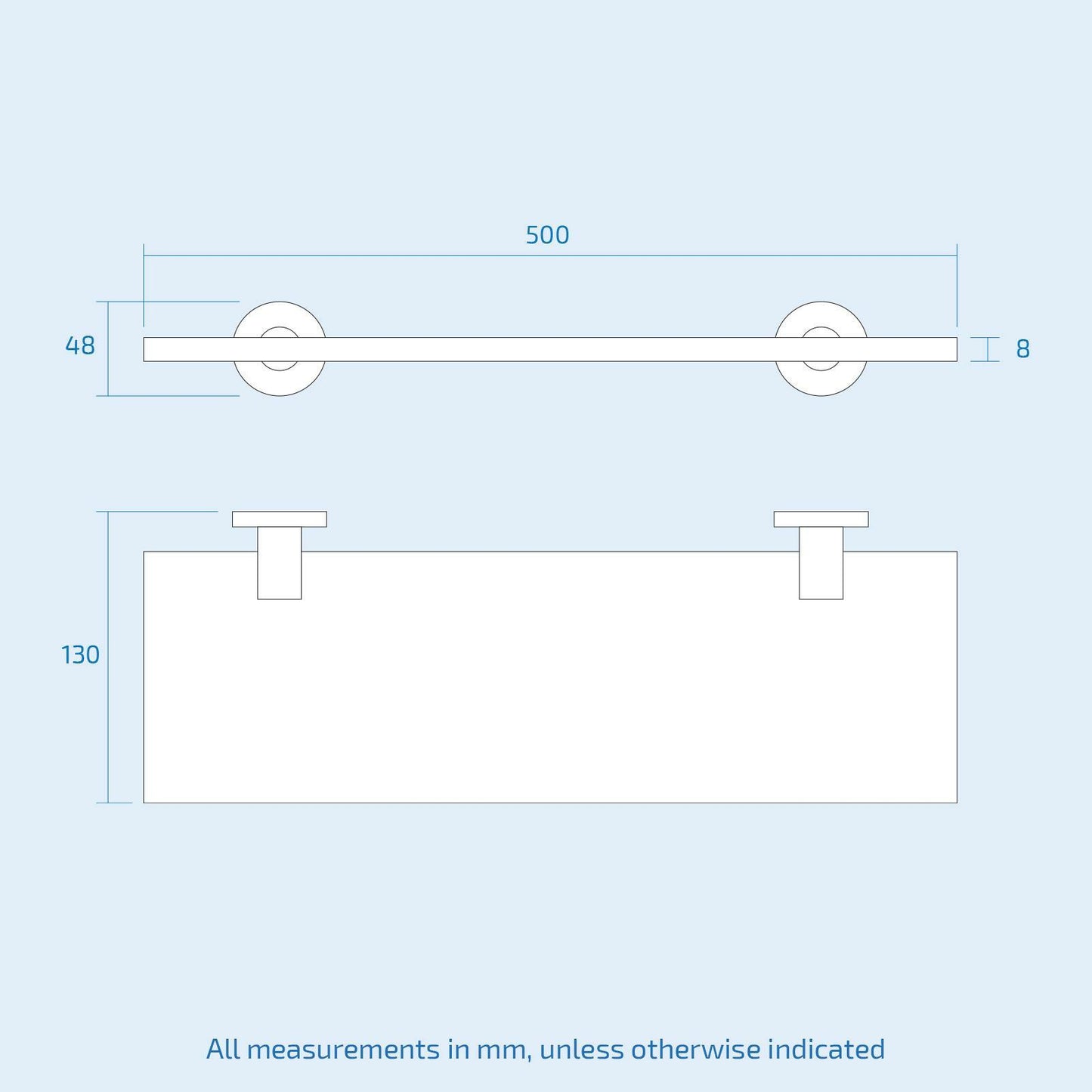 Modern round Black Matte Bathroom Accessories