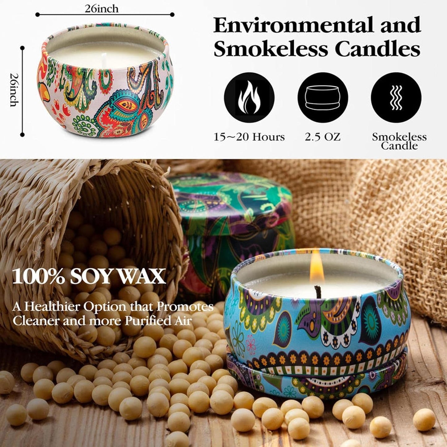 Aromatherapy Candles Set?16 Aromatherapy Candles Natural Oils Gifts Set?Aromatherapy Candles Set