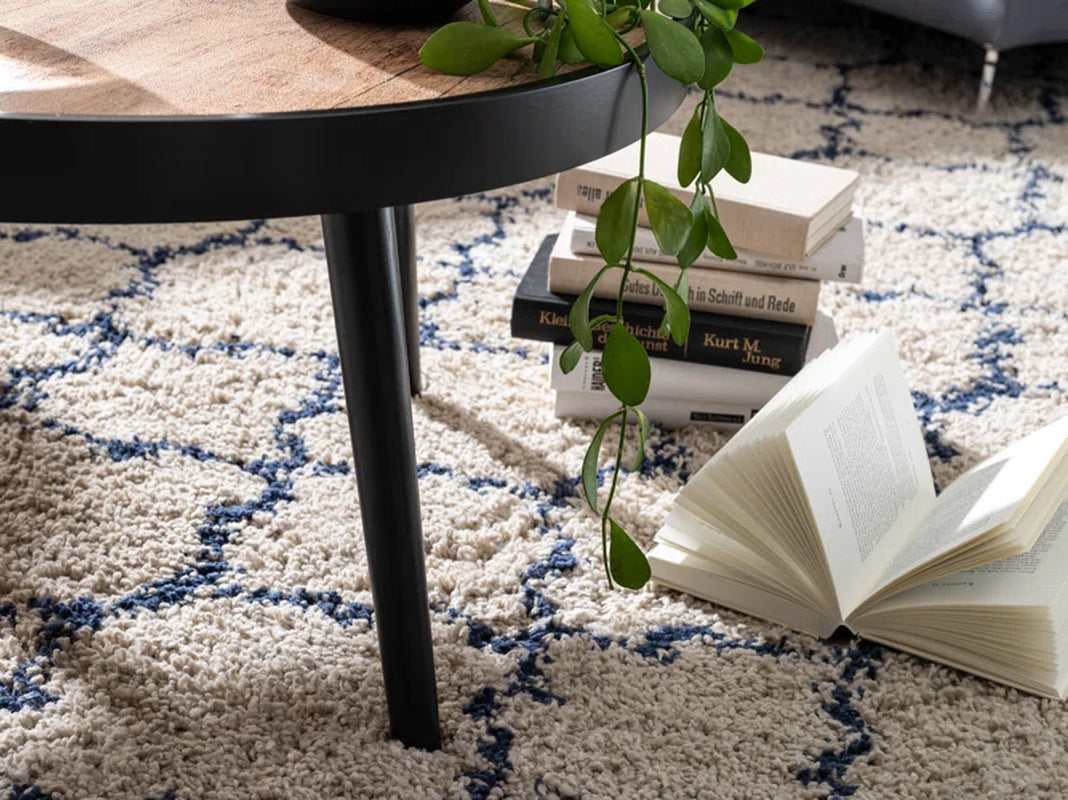 Coffee Table Swifton round 76X40 Cm Sofa Table Living Room Table