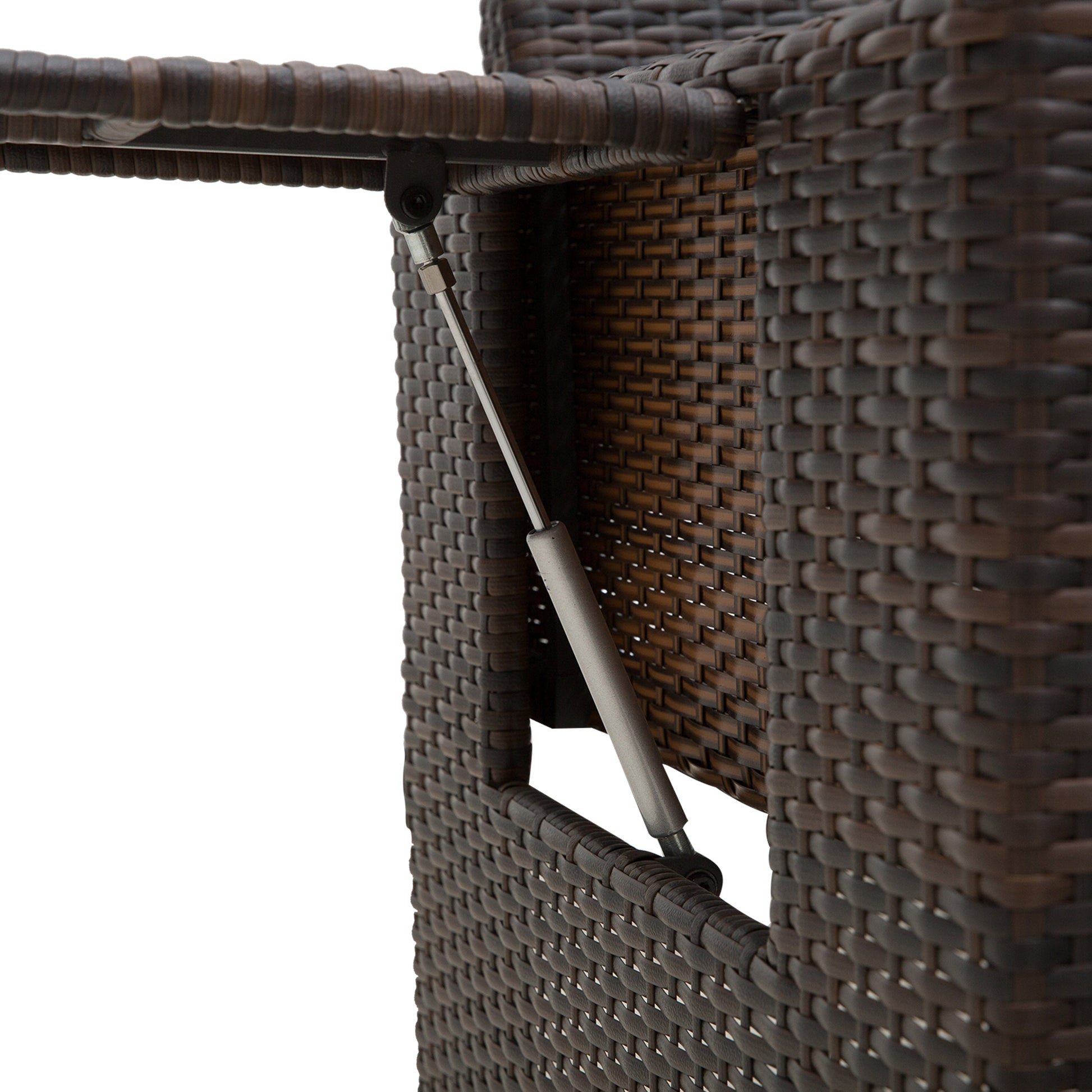 Garden Rattan Furniture Set 2 Seater Patio Sun Lounger Daybed Sunbed