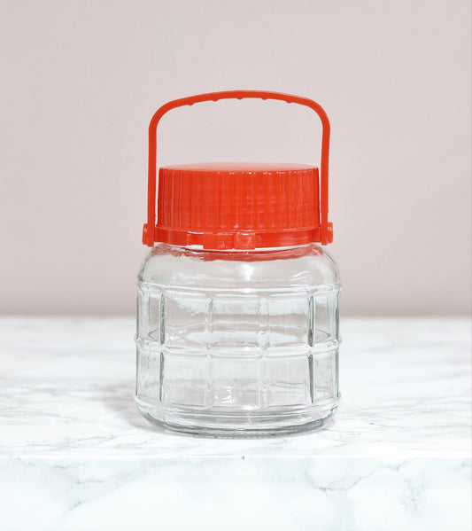 Large Glass Pickle Preserve Jars Airtight Storage Beverage Food Containers Jar