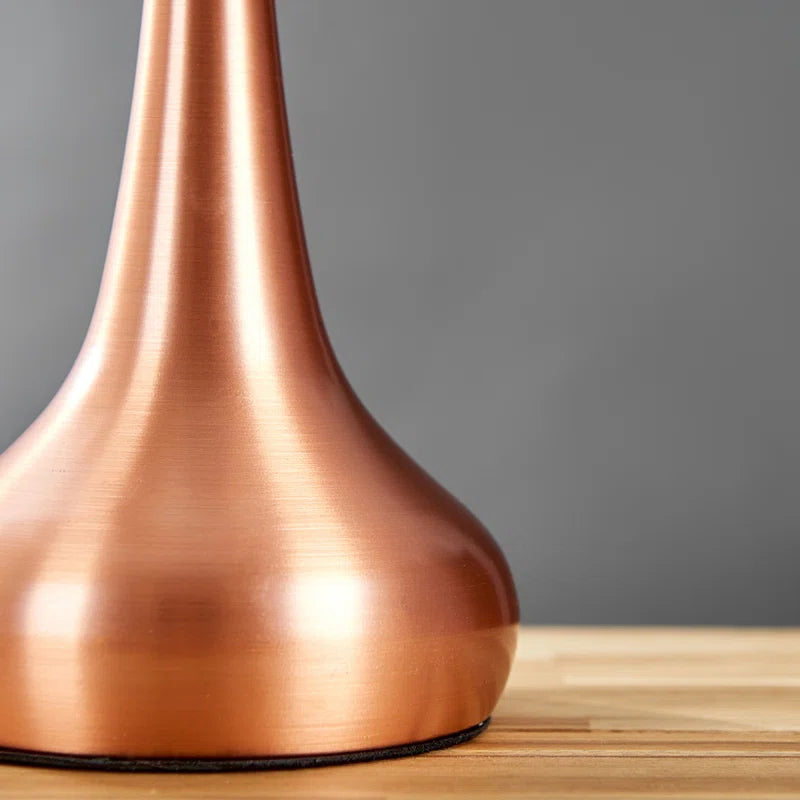 Shellcove 34Cm Copper Table Lamp
