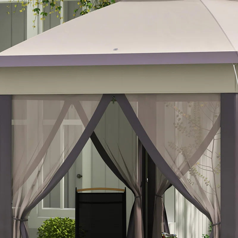 Milanna 3M X 4M Metal Patio Gazebo