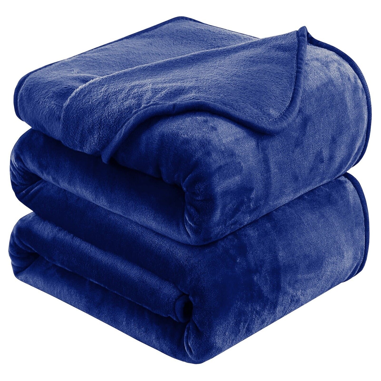Large Fleece Blanket Throw Reversible Soft Warm Bed Sofa Blanket Double & King