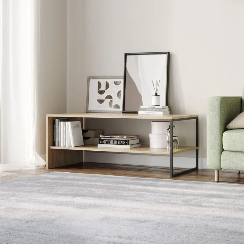 Pragiya 2 - Piece Solid Wood Living Room Table Set