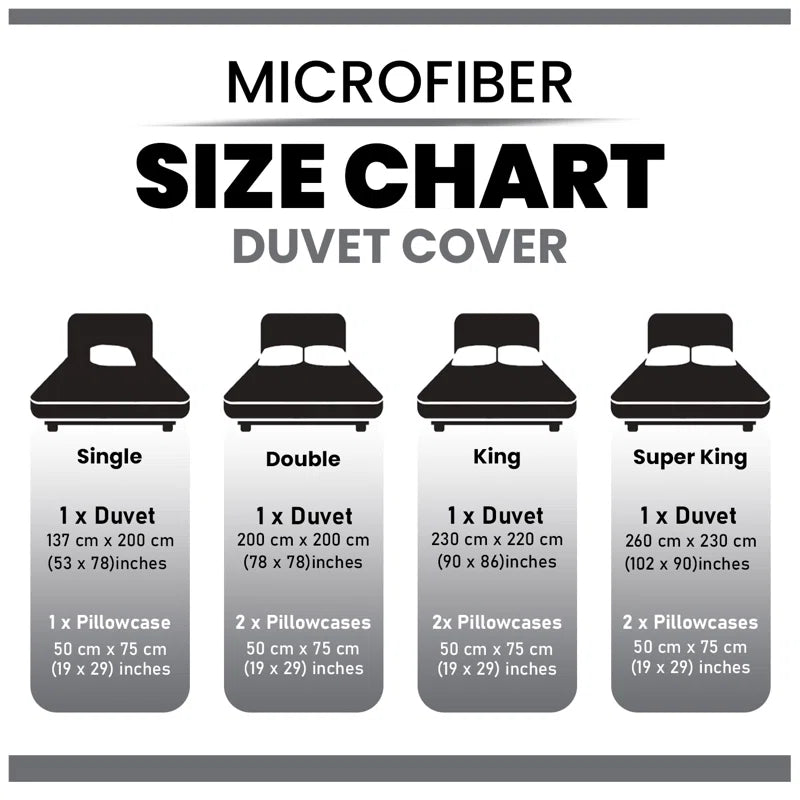 Polyester Geometric Duvet Cover with Pillowcases