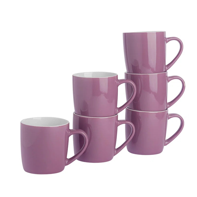 - Coloured Coffee Mugs - 350Ml
