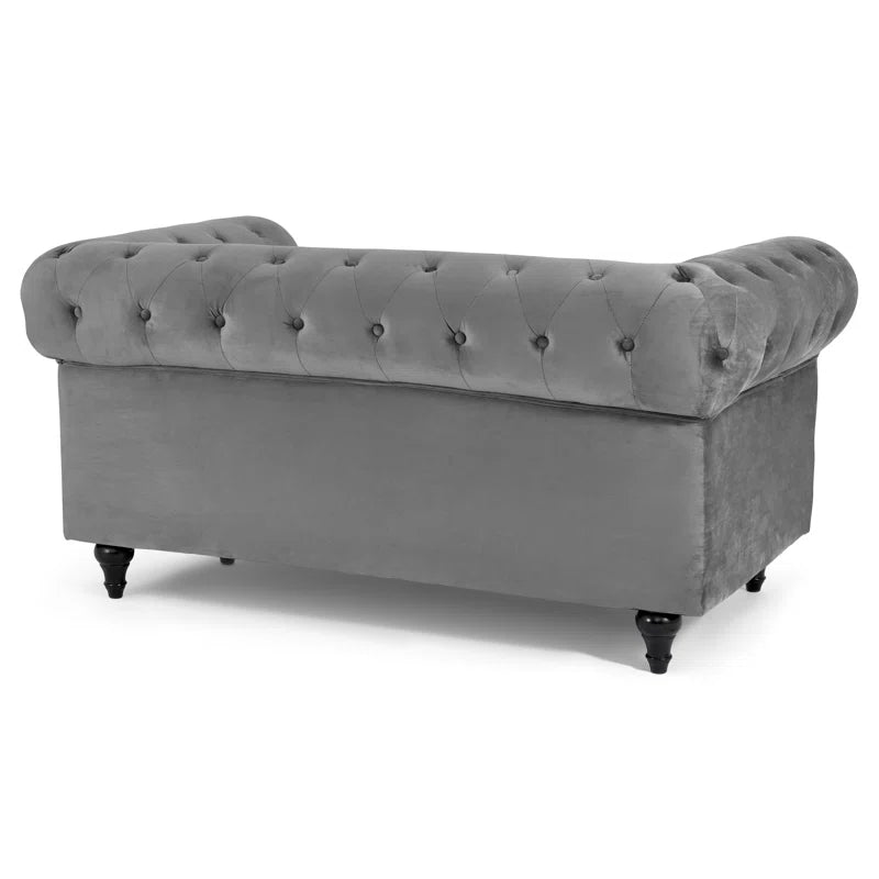 Asya 3 - Piece Velvet Living Room Set