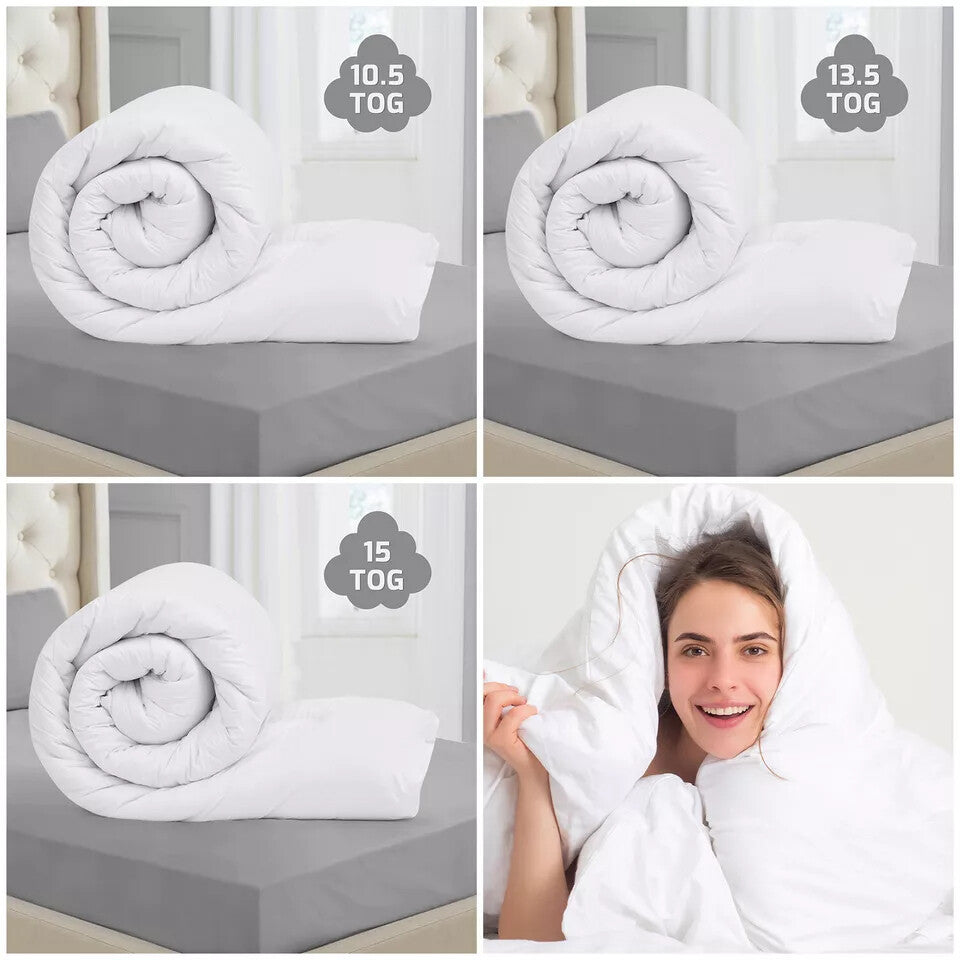 ANTI ALLERGY COROVIN DUVET QUILT 10.5 13.5 15TOG BEDDING SINGLE DOUBLE KING SIZE