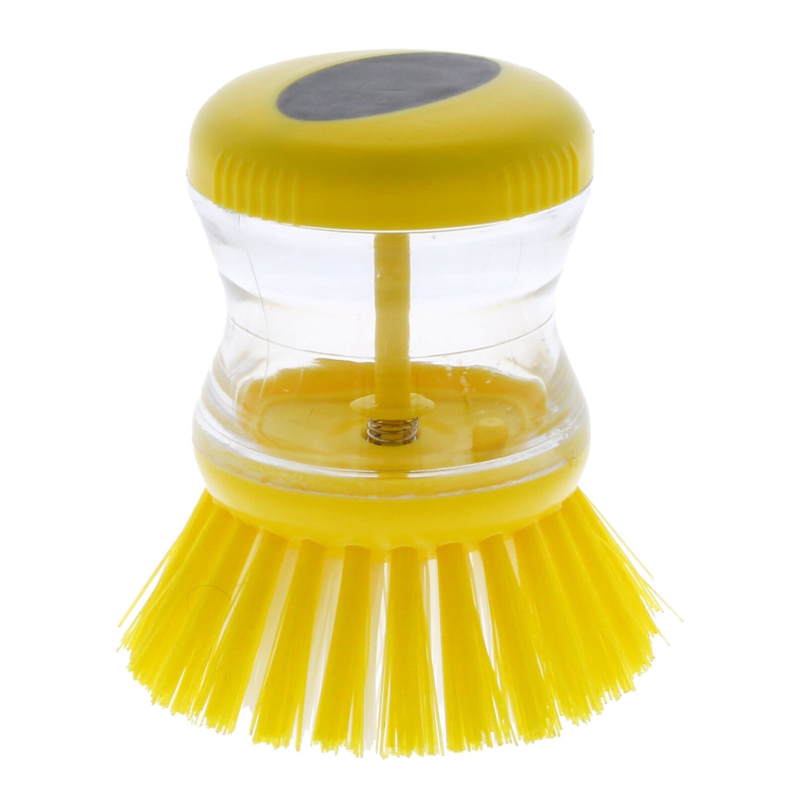 2X Kitchen Liquid Soap Dispenser Dish Washing up Brushes Scrubber Cleaning Tools