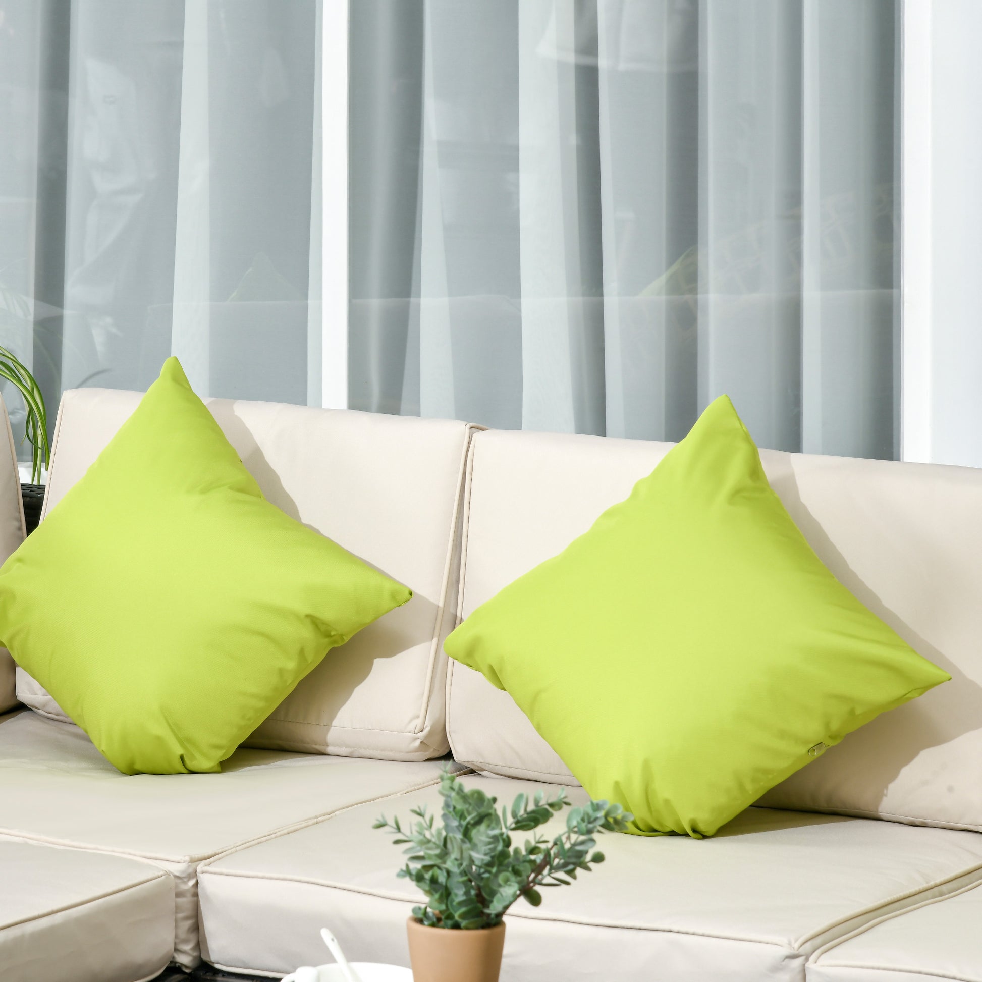 Rattan Outdoor Garden Furniture Patio Corner Sofa Set with Cushions