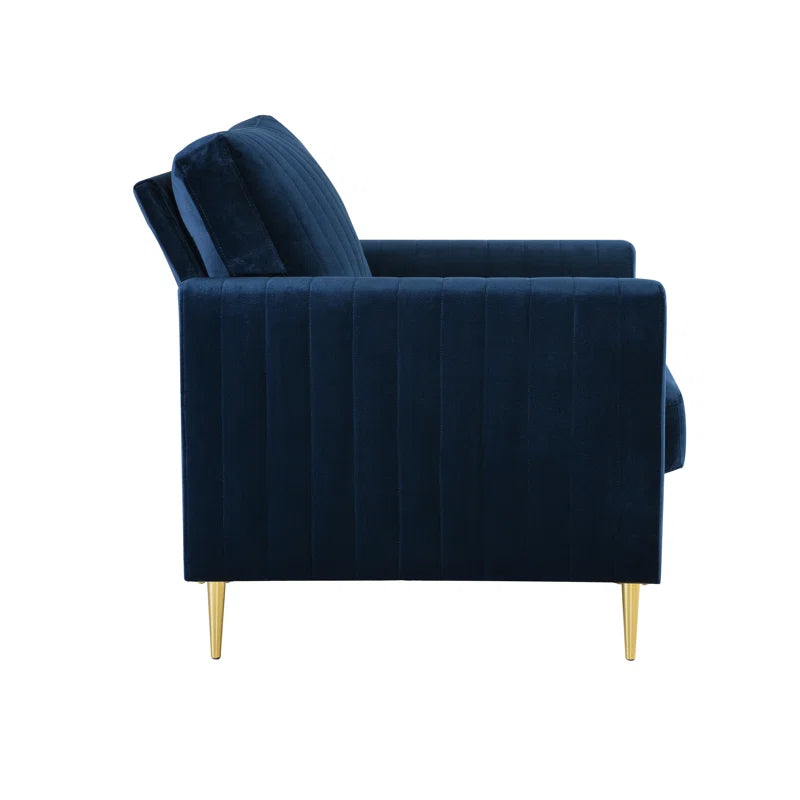 Marienville 3 - Piece Velvet Living Room Set