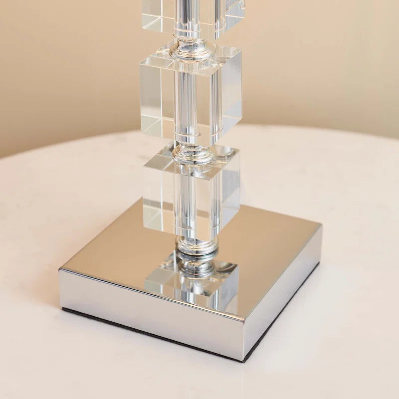 New Haven 43.5Cm Silver Table Lamp