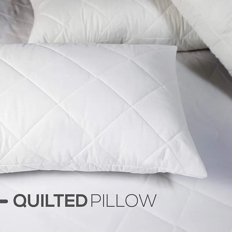 Pietro Premium Quilted Polyester L75 X W50Cm Firm Support Pillow