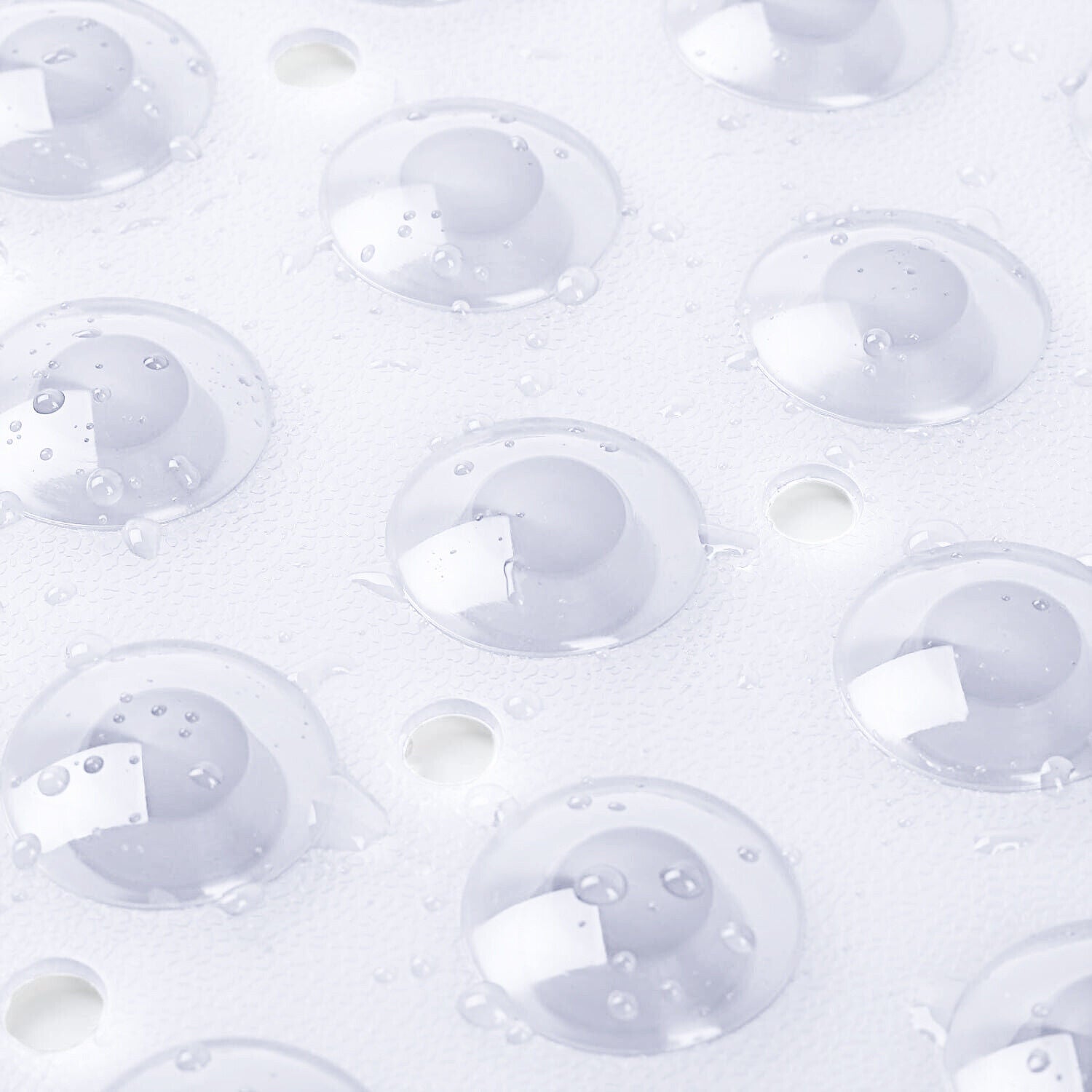 Extra Large Non Slip Bath Mat Bathtub Strong Suction Anti-Mold Rubber Shower Mat