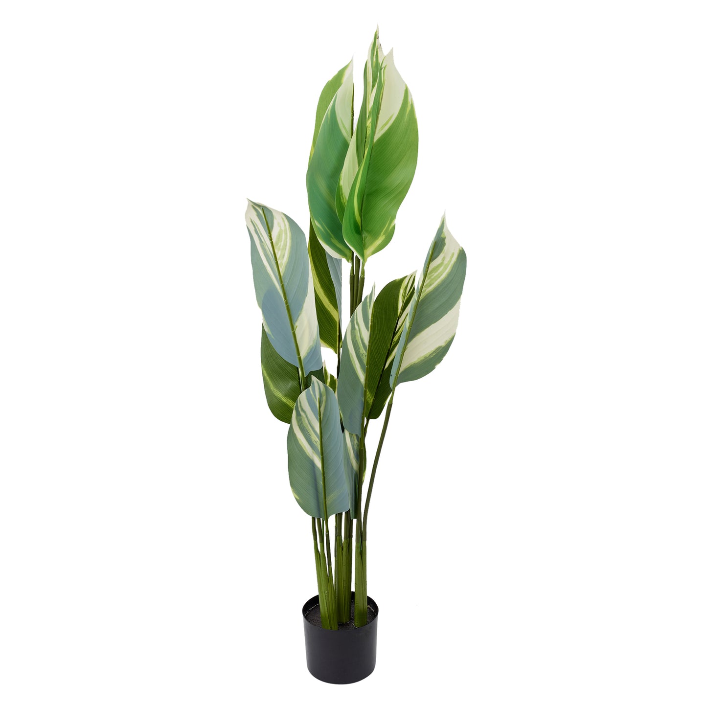118Cm Artificial Green Plant in Pot Tall Fake Plastic Home Decor Faux Realistic