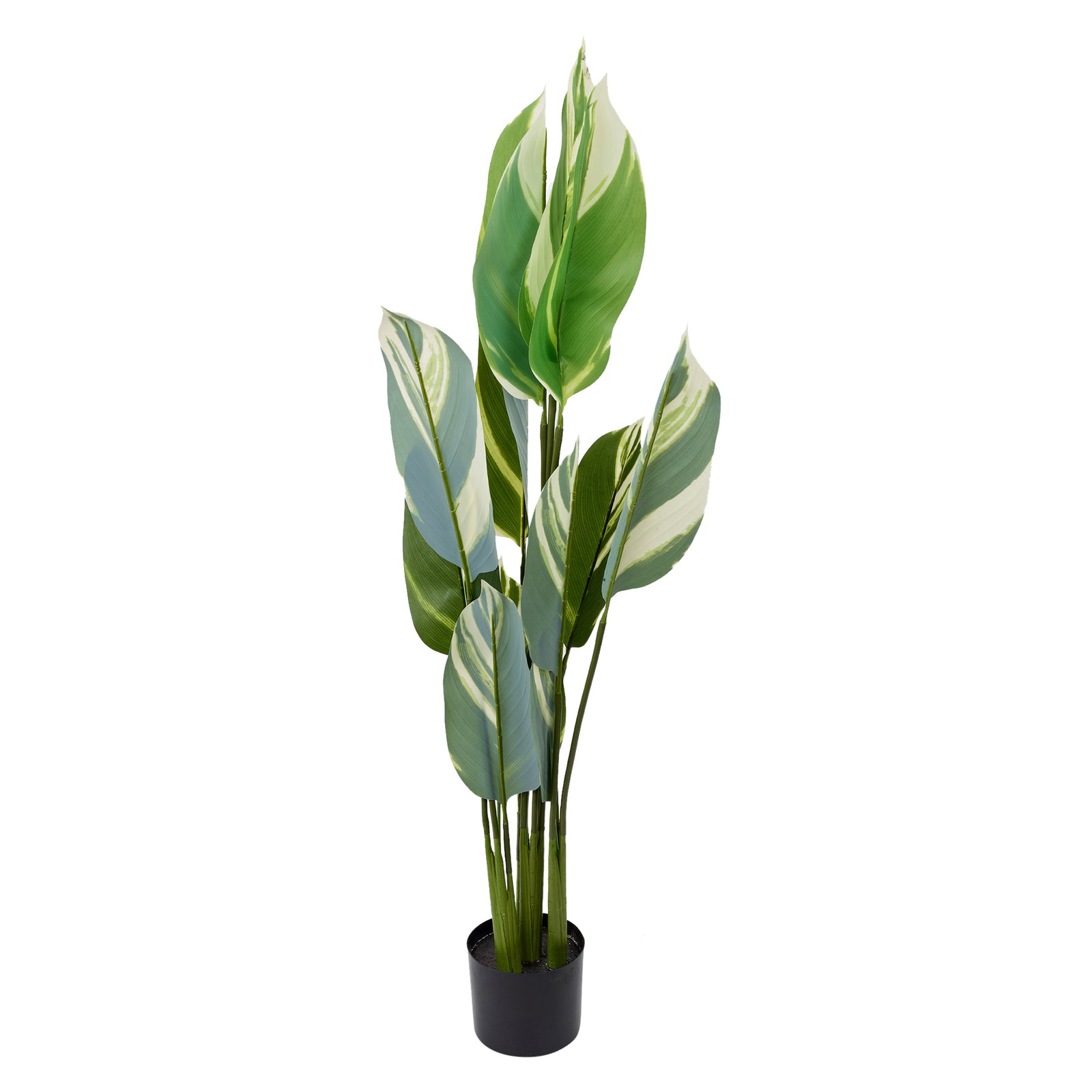 118Cm Artificial Green Plant in Pot Tall Fake Plastic Home Decor Faux Realistic