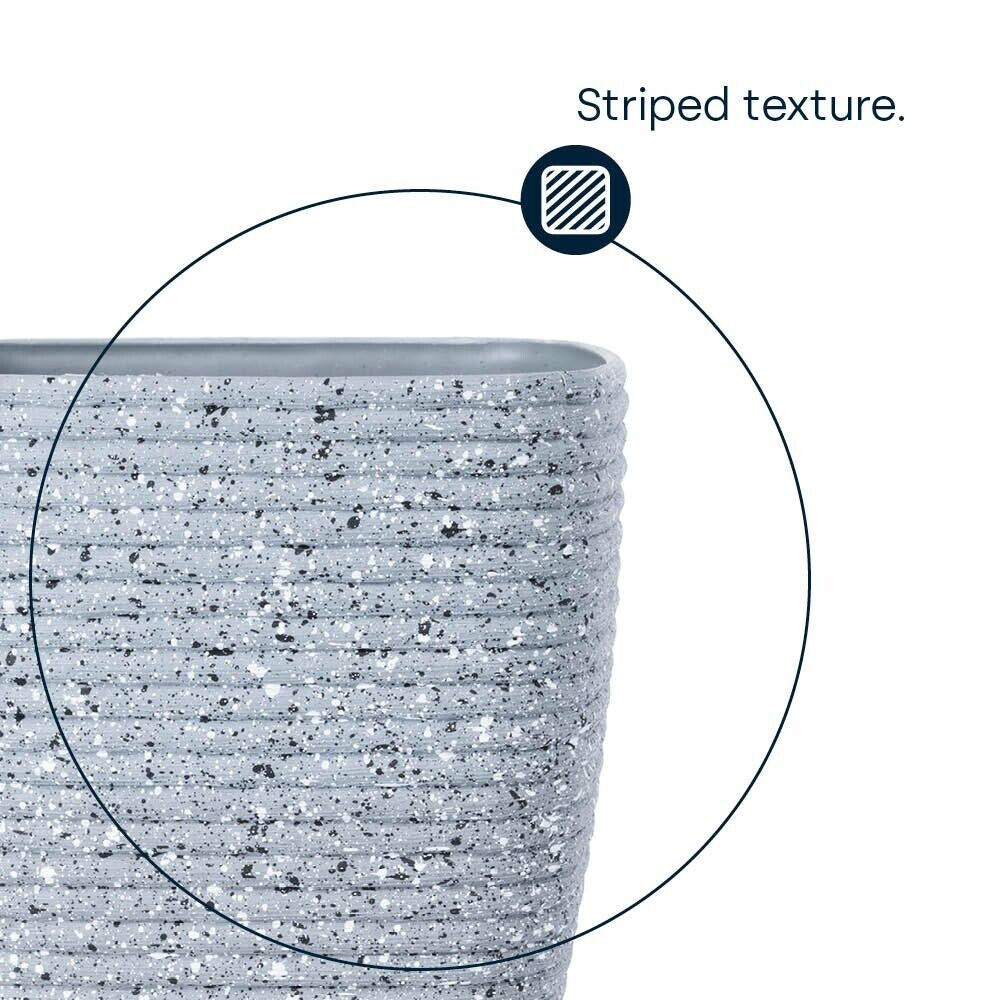 LIVIVO Plastic Garden Flowerpot, Planter Basket for Indoor & Outdoor Plants