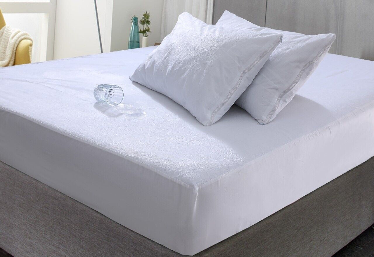 New Waterproof Mattress Matress Protector Fitted Wet Sheet Nursery Bedding Cover