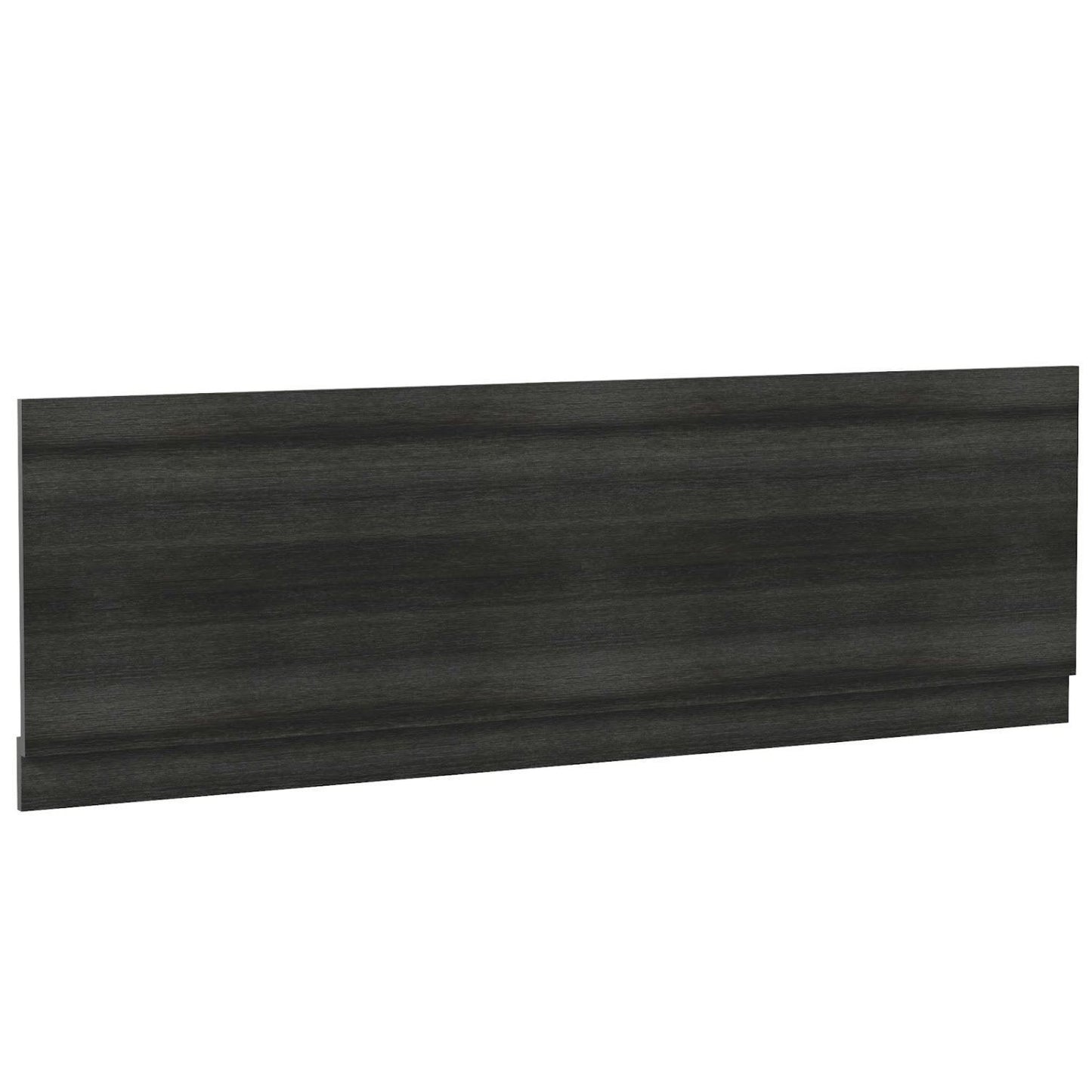 Modern Bathroom 1700 Front & 700 End Bath Panel Pack MDF Charcoal Grey Plinth