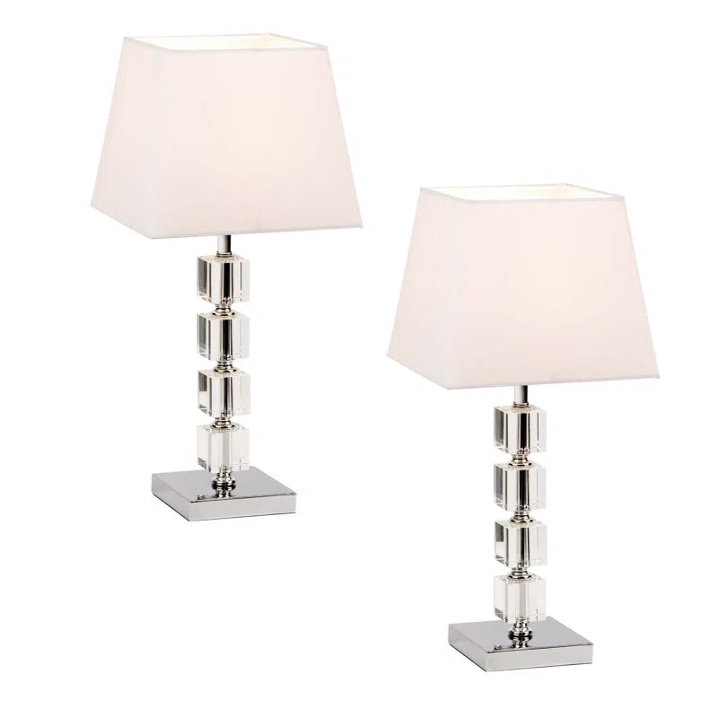 New Haven 43.5Cm Silver Table Lamp