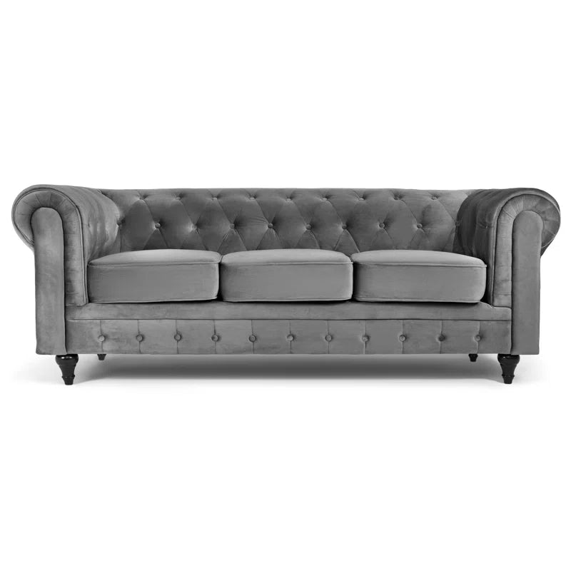 Asya 3 - Piece Velvet Living Room Set